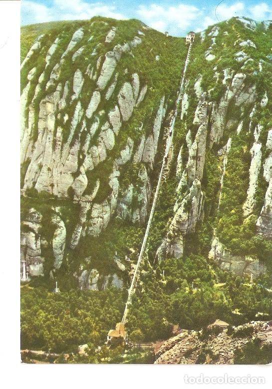 Postcards: Postal 020588 : Funicular a San Juan, Montserrat Barcelona - Varios