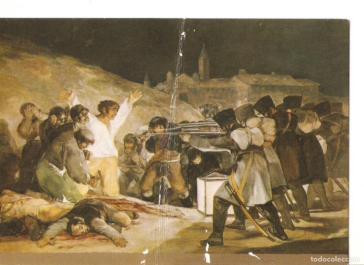 Postais: Postal 037769 : Goya. Los Fusilamientos en la Monta&ntilde;a del Principe Pio - Varios
