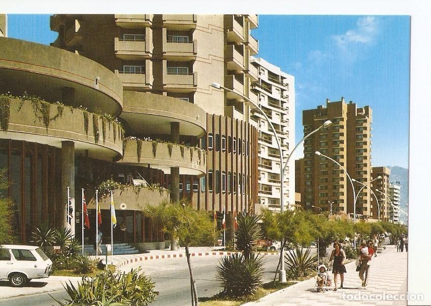 Postkarten: Postal 025876 : Detalle del Paseo Maritimo. Fuengirola (Malaga). Costa del Sol - Varios