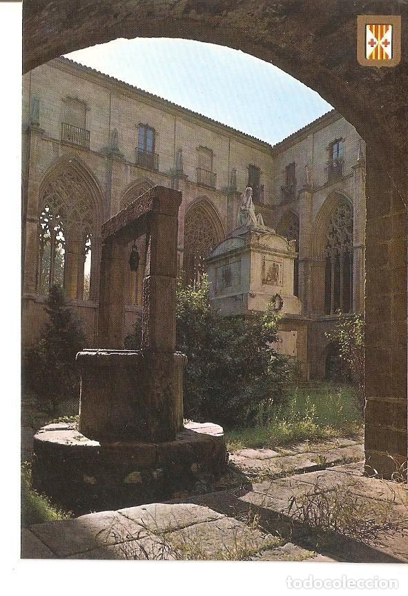 Postkarten: Postal 033878 : Vic (Barcelona). Ciutat dinteres Turistic. Claustre. Catedral i Tomba de Balmes - Va