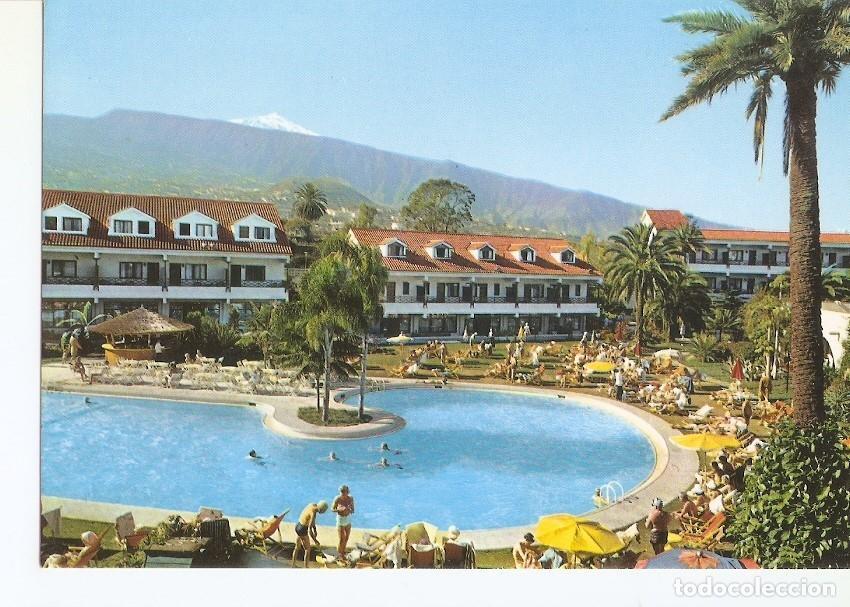 Cartes Postales: Postal 029626 : Puerto de la Cruz (Tenerife) Parque San Antonio y Teide - Varios