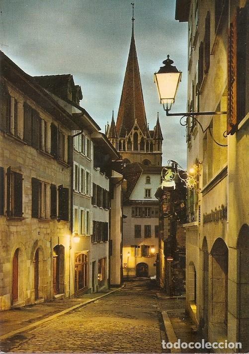 Cartes Postales: Postal 022406 : Lausanne Cite Devant et la cathedrale - Varios