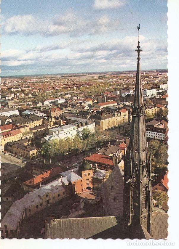 Postales: Postal 034722 : Uppsala. View from the tower of the cathedral (Suecia) - Varios