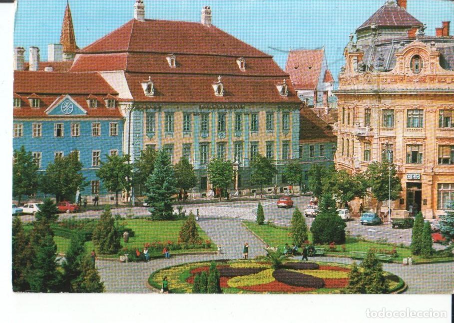 Postales: Postal-Postcard 17514: ROMANIA - Sibiu Piata Republici - Varios