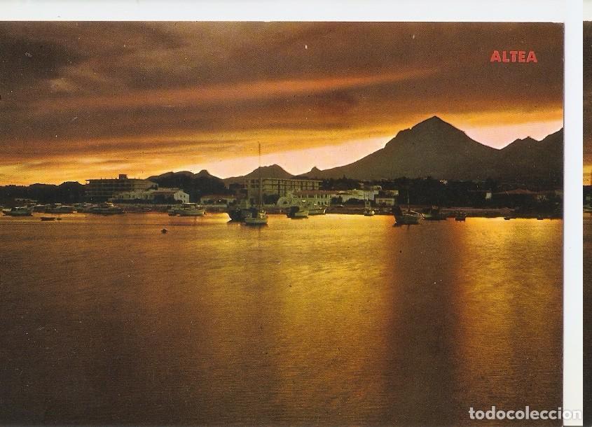 Cartoline: Postal 045995 : Altea (Alicante). Puesta de Sol desde el puerto - Varios