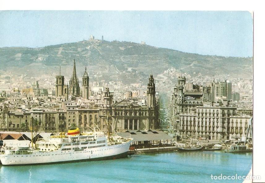 Postcards: Postal 041505 : Barcelona. Puerto Catedral Via Layetana y Correos - Varios