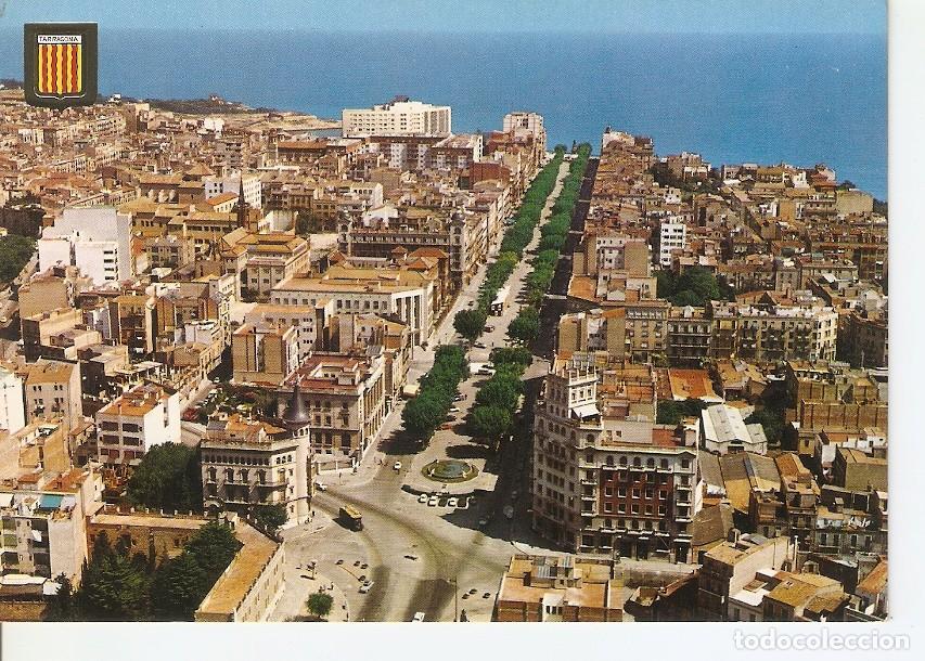 Postkarten: Postal 032179 : Tarragona. Vista parcial y avenida del Generalisimo - Varios