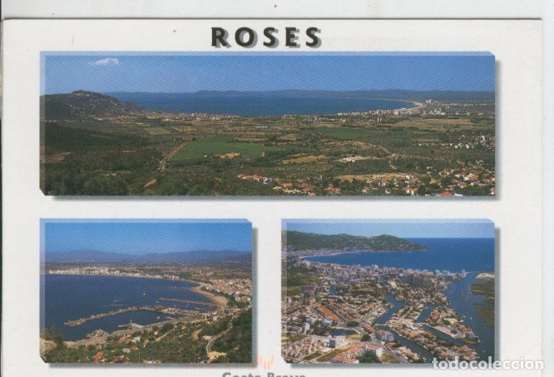 Cartoline: Postal 07848 : Costa Brava, Rosas, vistas - Varios
