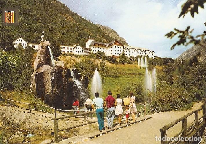 Cartoline: Postal 048215 : Pirineu Catala (Lleida). Vall de Bohi. Caldas de Bohi. Vista parcial - Varios