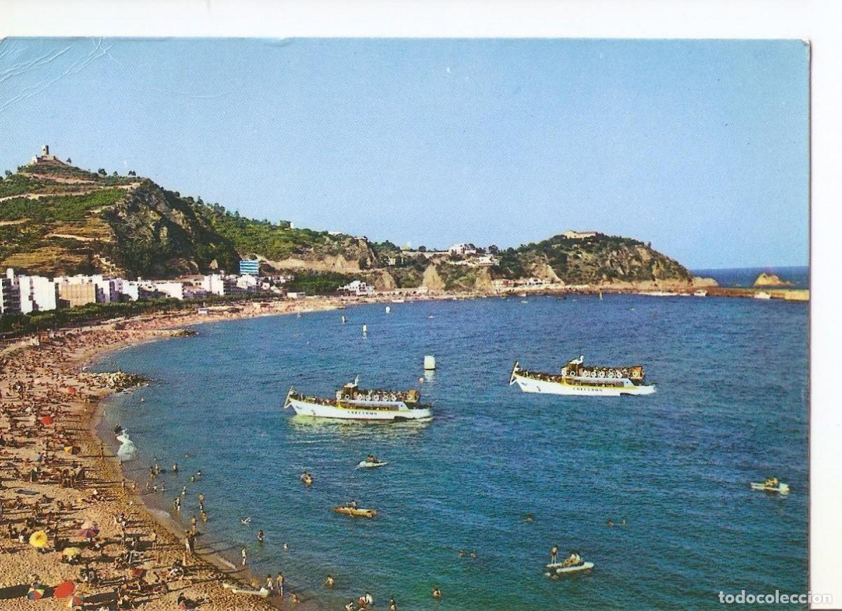 Postais: Postal 037879 : Blanes (Costa Brava). Vista parcial Playa - Varios