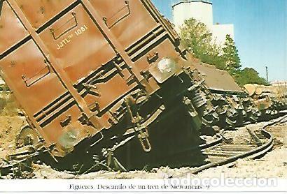 Cartoline: POSTAL 55135: Descarrilamiento tren mercancias. Figueres 1993 - Varios