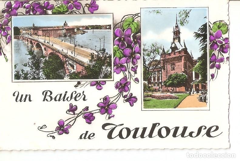 Postcards: Postal 032465 : Toulouse Le Ville Rose. Le pont Neuf - Le Donjon da Capitole - Varios