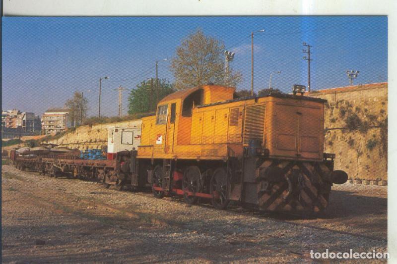 Postais: Postal 011021: Tractor diesel empresa Entrecanales y Cubiertas, La Sagrera en Barcelona en 1998 - Va