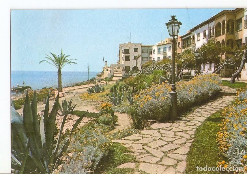 Postcards: Postal 030735 : Roda de Bara (Tarragona). Roc de San Cayetano. Jardines y Paseo de la Ribera - Vario