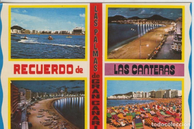 Postais: Postal 008121 : Playa de las Canteras en Las Palmas de Gran Canaria - Varios