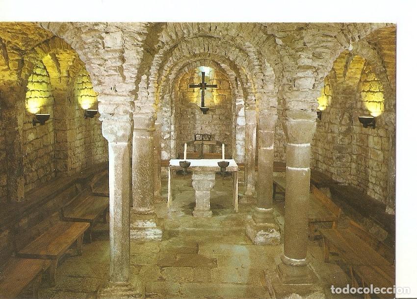 Cartoline: Postal 039000 : Olius (Solsones). Esglesia romanica segle XI. Cripta - Varios