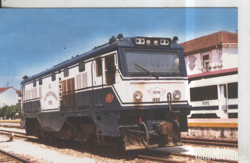 Postkarten: Postal 010934: Locomotora diesel electrica 1660 serie 1651-1660, Llanes,Asturias 2001 - Varios
