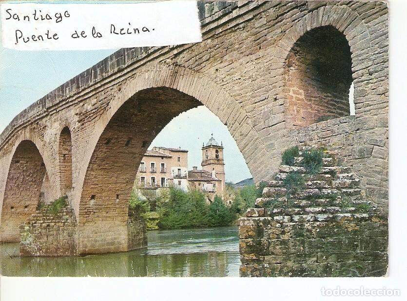 Postales: Postal 024794 : Santiago Puente de la Reina. Puente de los Peregrinos - Varios