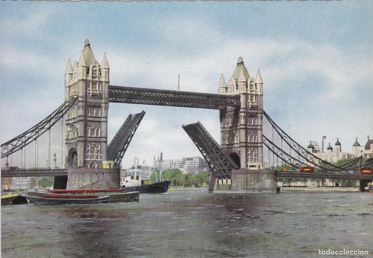 Postkarten: Postal 60787: Puente elvadizo de la torre de Londres (Londres) - Varios