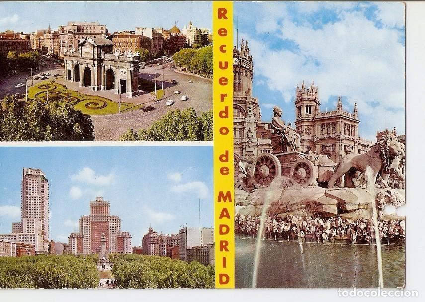 Postales: Postal 024745 : Recuerdo de Madrid - Varios - Foto 1