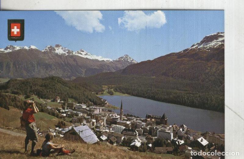 Postales: Postal: Suiza-St. Moritz - Varios