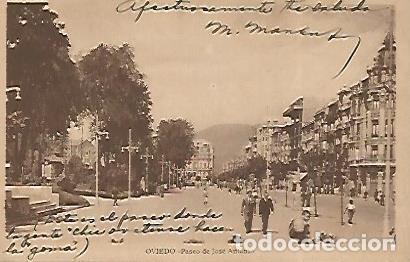 Postais: POSTAL 18193: Paseo de Jose Antonio en Oviedo - Varios