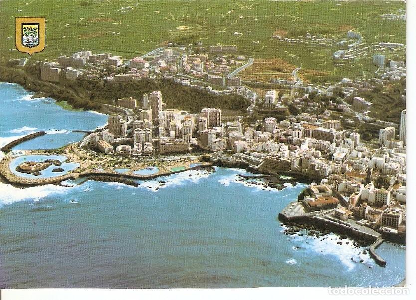 Postais: Postal 037169 : Puerto de la Cruz (Tenerife). Vista parcial aerea - Varios