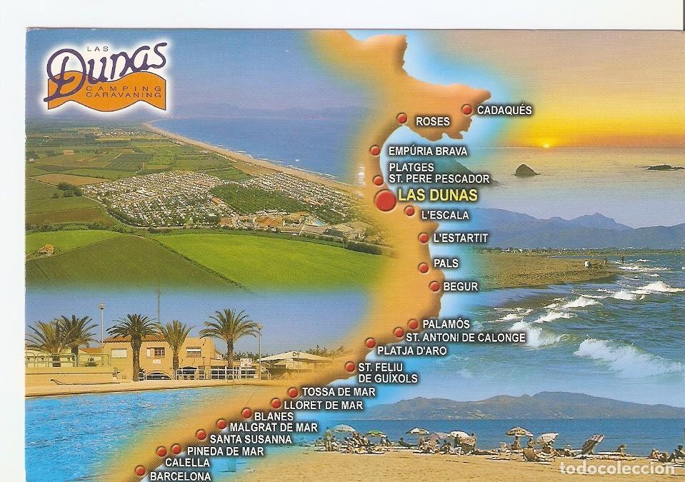 Postcards: Postal 044169 : Dunas Camping Caravaning. Sant Pere Pescador (Girona) Espa&ntilde;a - Varios