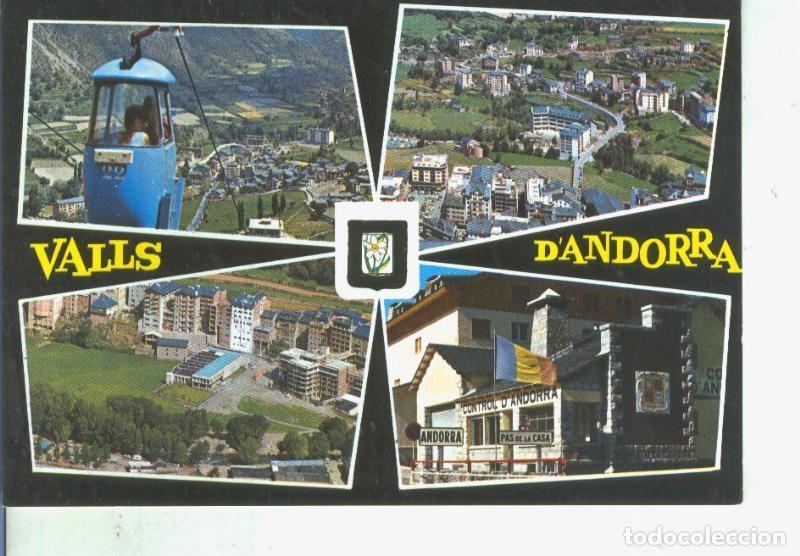 Cartoline: Postal 014124: Vistas varias de Andorra - Varios