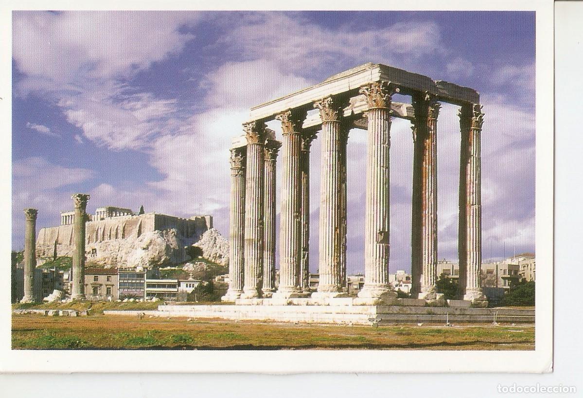 Postkarten: Postal 038572 : Athens: The Temple of Olympian Zeus - Varios