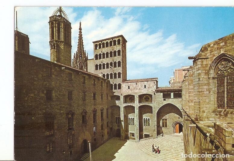 Cartoline: Postal 021784 : Plaza del Rey, Barrio Gotico - Barcelona - Varios