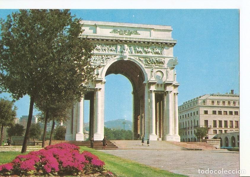 Postcards: Postal 033474 : Genova. Plaza de la Vicotria y Arco de la Paz - Varios