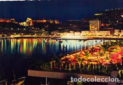 Postales: POSTAL 56865: Monaco la Nuit Vue generale sur le port Cote d Azur - Varios