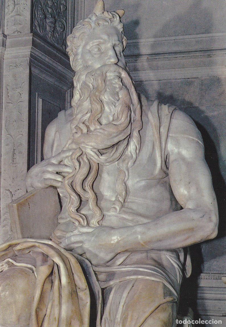 Postais: Postal 61182 : Roma. Moises by Michelangelo - Varios