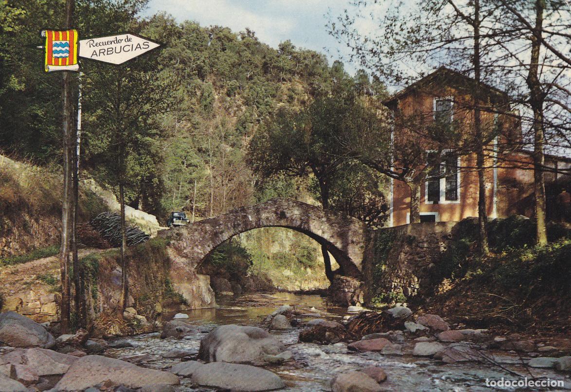 Postales: Postal 61188 : Arbucias. Puente y Molino de las Pipas - Varios