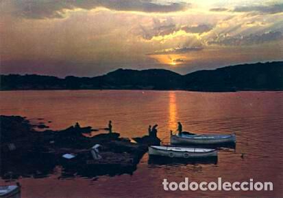 Postales: POSTAL 57028: Menorca Es Grao Puesta de Sol - Varios - Foto 1