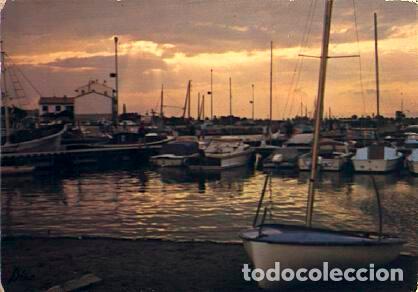 Postkarten: POSTAL 57095: Canet plage Le Port de Plaisance au crepuscule - Varios