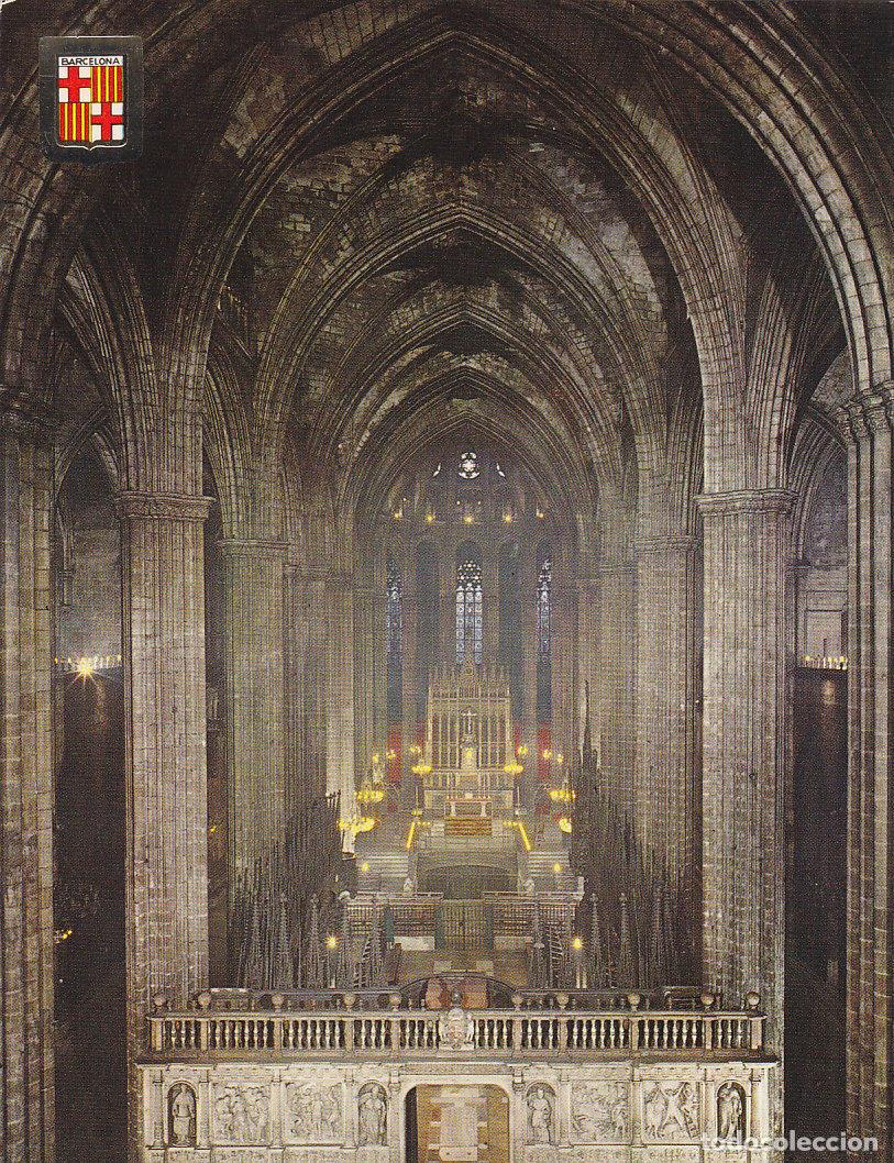Postkarten: Postal 61269 : Barcelona. Catedral. Nave central - Varios