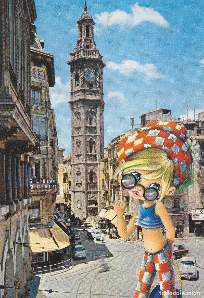 Cartoline: Postal 61440 : Valencia. Torre de la Iglesia de Sta. Catalina - Varios