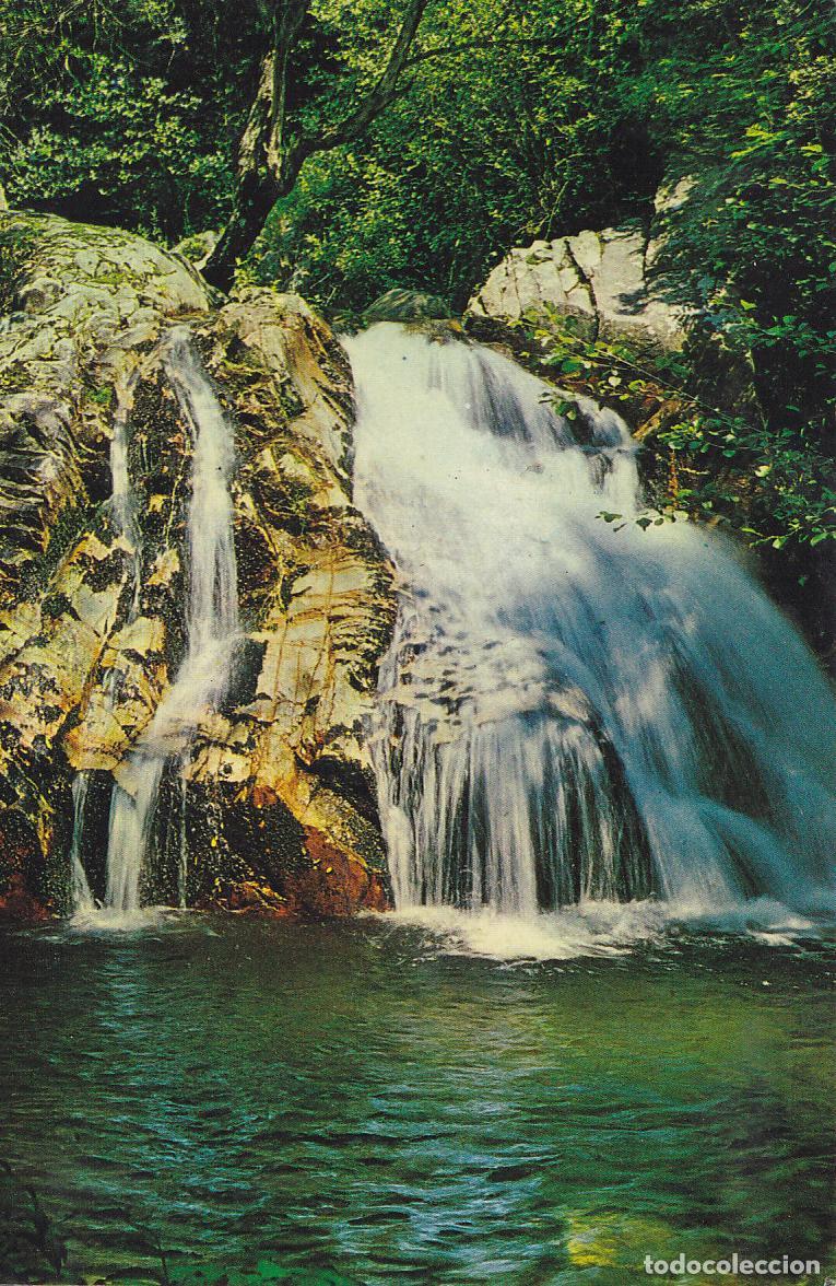 Postkarten: Postal 61486 : Riells del Montseny. Hostal Bell-Lloc. Les Cascades - Varios