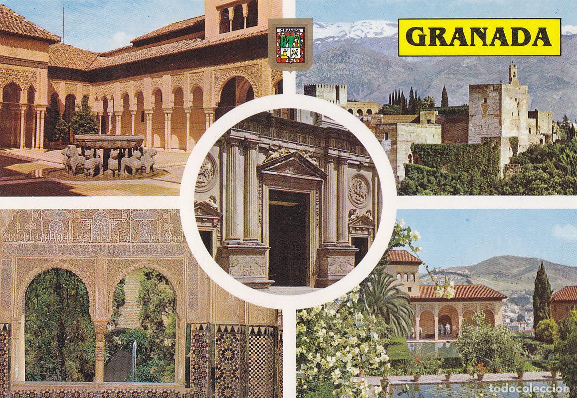 Postales: Postal 61513 : Granada. Diversos aspectos - Varios - Foto 1