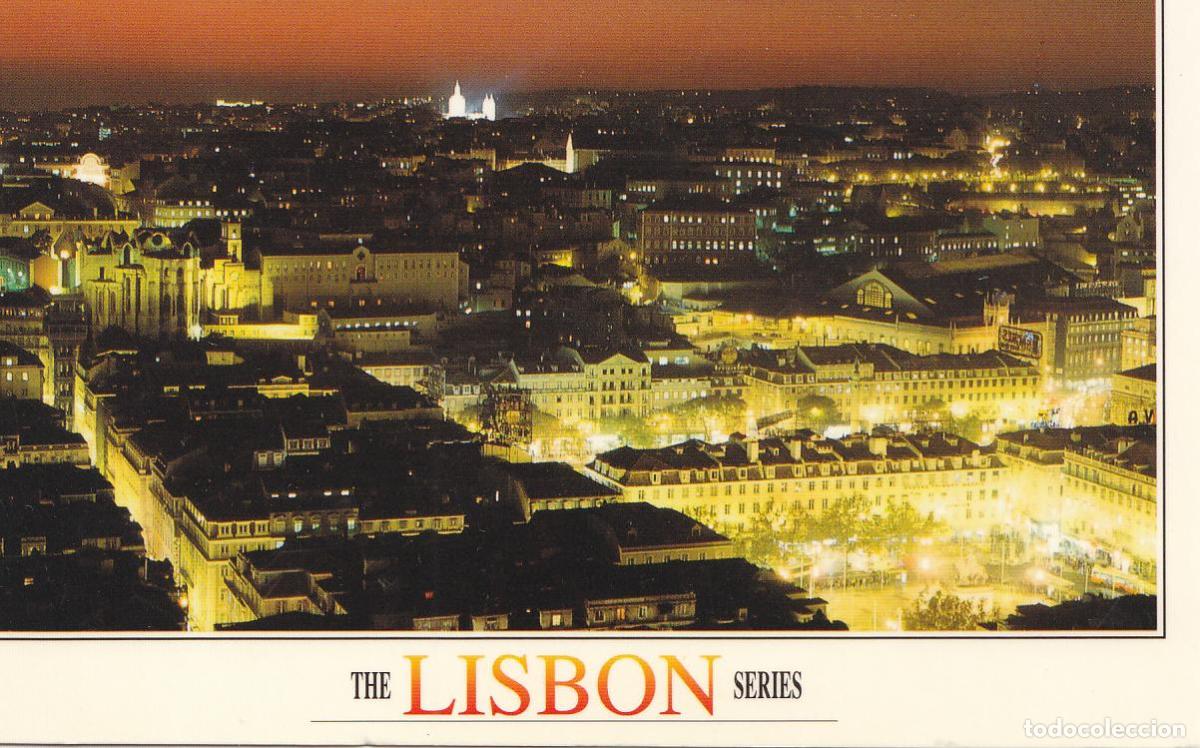 Postais: Postal 61581 : Lisboa. Basilica da Estrela iluminada - Varios