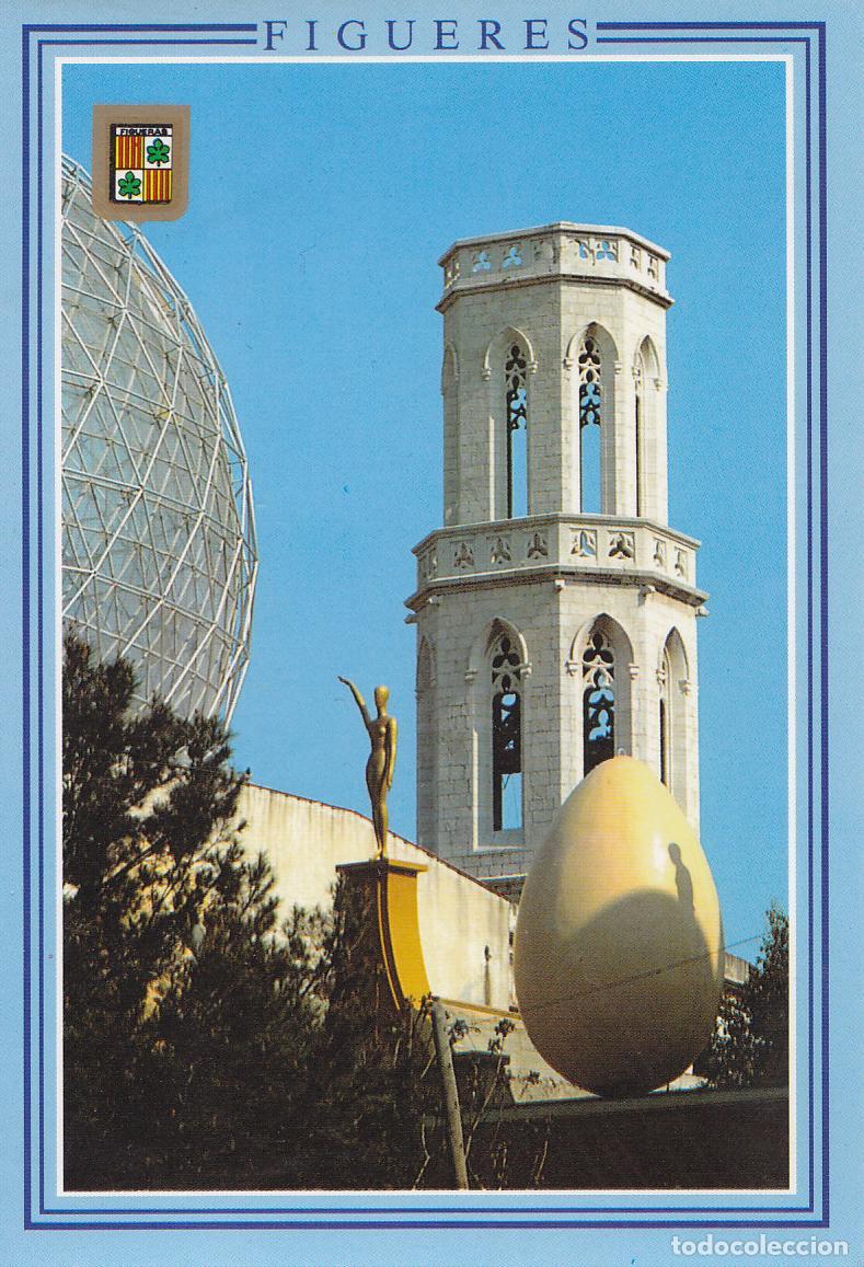 Cartoline: Postal 61600 : Figueres (Girona). Iglesia San Pedro. Torre Galatea - Varios