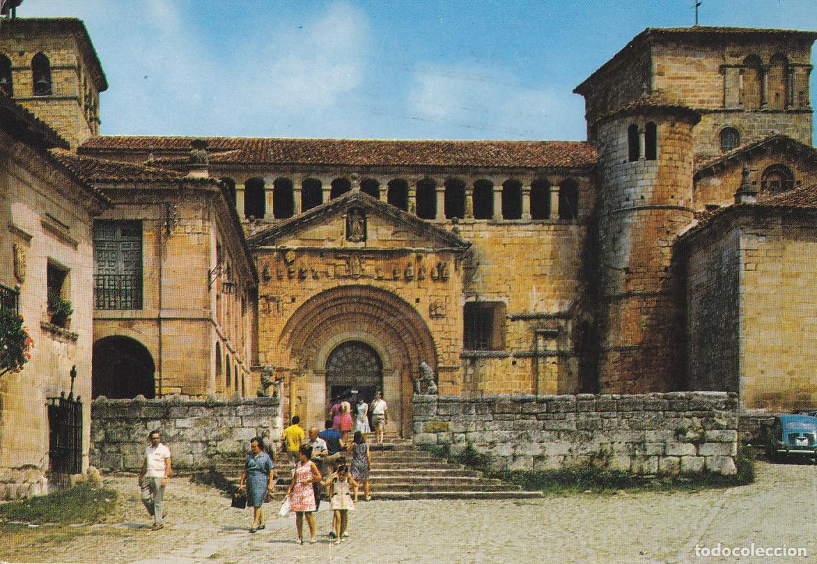 Cartoline: Postal 61641 : Santillana del Mar. La Colegiata - Varios