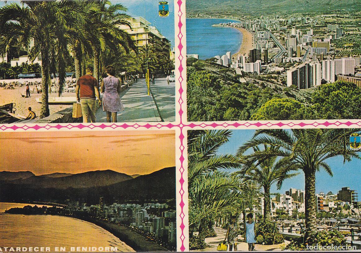 Postales: Postal 61658 : Benidorm. Espa&ntilde;a - Varios