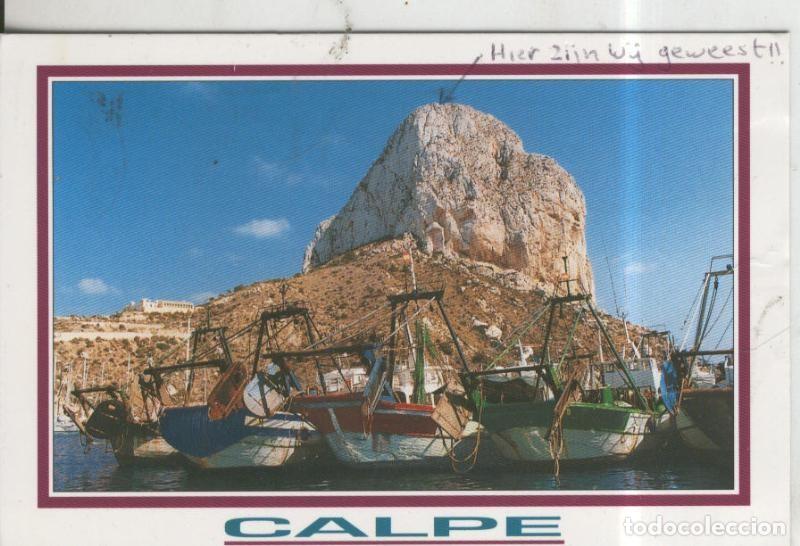 Postais: Postal 010402: Barcas y Pe&ntilde;on de Ifach en Calpe en Alicante - Varios