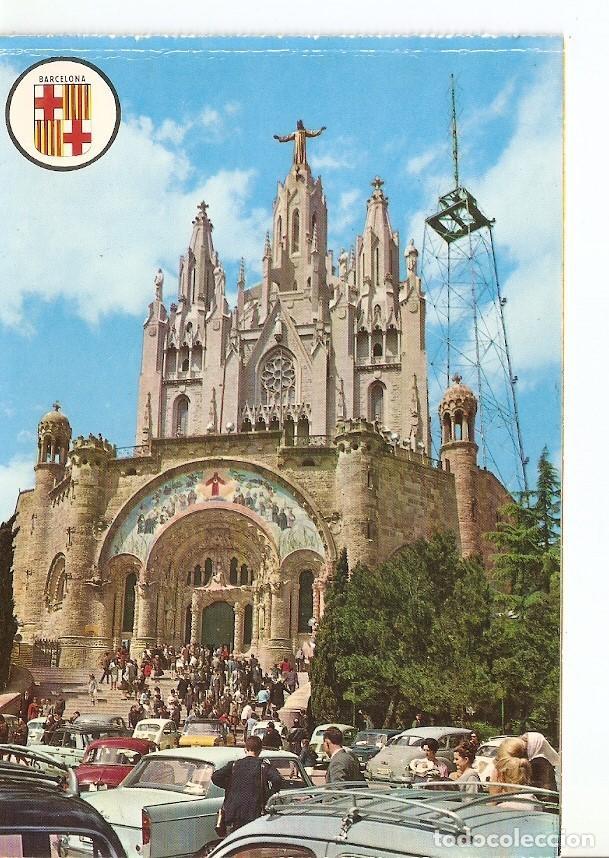 Postcards: Postal 040425 : Barcelona. Templo Expiatorio del Tibidabo - Varios