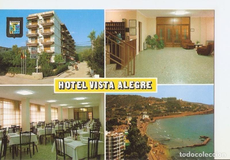Postcards: Postal 028399 : Benicasim (Castellon), Hotel Vista Alegre, playas de Benicasim - Varios
