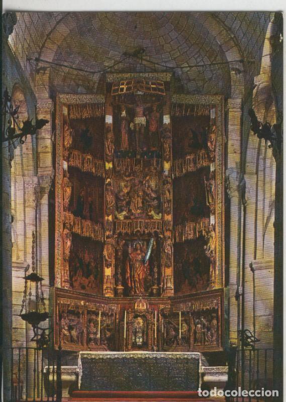 Postcards: Postal 008817: Altar Mayor de la Colegiata de Santillana del Mar, Santander - Varios