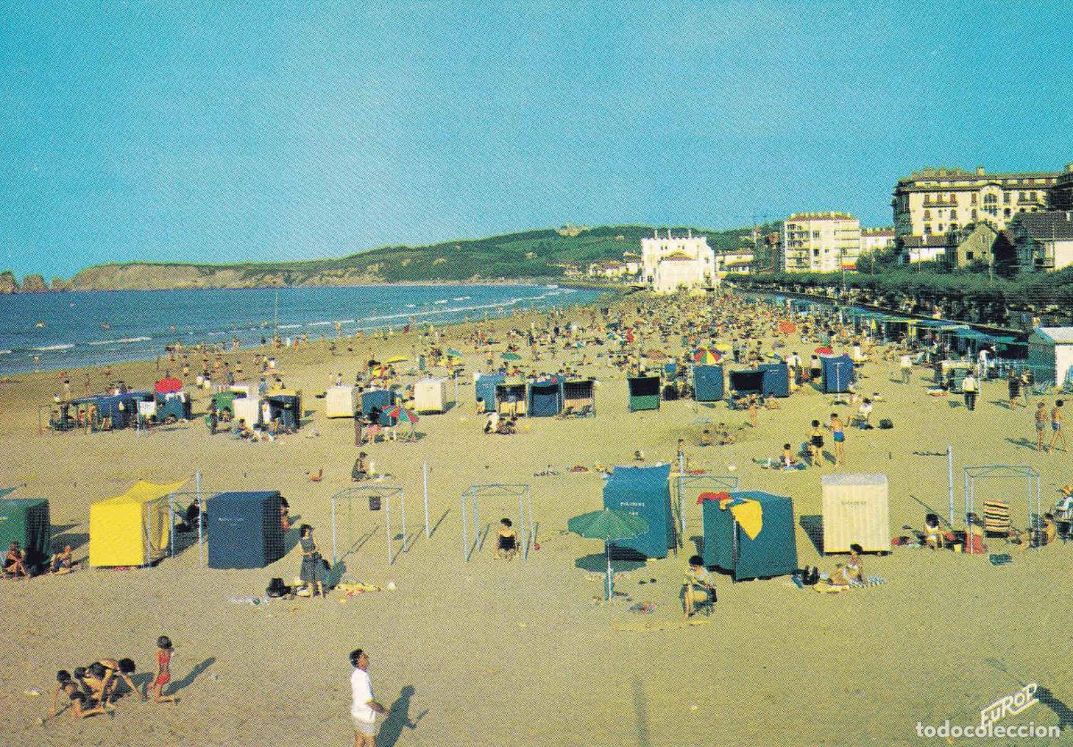 Postales: POSTAL 18537: Plage La Cote Basque Hendaye - Varios - Foto 1